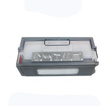 사이클론 집진기 분리기 싸이클론 정미기 흡입기 목공 통포함 가비지 수집기 더스트 박스hepa filter for ecovacs deebot ozmo 920 950 로봇식 진공, 필터가 있는 상자