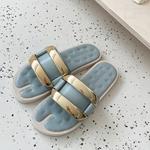 업앤슈 세렌디 타비 여름 여자 포인트 여자 여성 플랫 쿠션 가벼운 슬리퍼 2cm