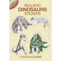 Realistic Dinosaurs Stickers (Dover Little Activity Books Stickers) [Paperback]