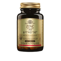 솔가 아연 50, 2개, 55g, 100정