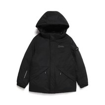 [정품인증] 238751 내셔널지오그래픽키즈 [22FW]K224UDW300-198 미드기장 씬 다운점퍼 블랙