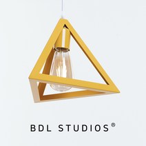 식탁등 펜던트 조명 카페 조명 감성 조명 레일 조명 루브르 1등 비디엘, 옐로우