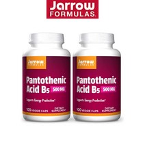 자로우포뮬러스 판토텐산 500mg 100캡슐 X2병, 1개, 기본