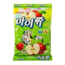 크라운 마이쮸 사과, 1개, 92g