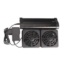 어항 쿨링팬 물고기 급속 해수 칠러 수온쿨러 냉각팬, 2헤드 어항 쿨링팬