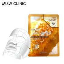 3W CLINIC 후레쉬 로얄제리 마스크 시트 30매