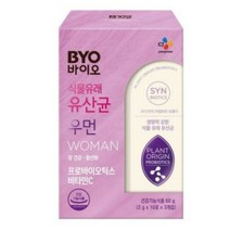 CJ제일제당 BYO 식물성 유산균 우먼 프로바이오틱스, 30포, 17박스