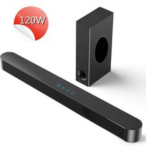 홈씨어터 tv사운드바 가성비 추천 caixa de som bluetooth 34 inch speaker blutooth soundbar for tv car speaker bar, 협력사, 120w, EU 플러그