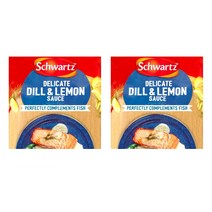 Schwartz 슈발츠 연어스테이크소스 레몬딜소스 Dill Lemon Sauce 300g 2개