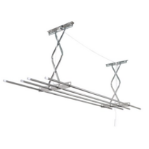 센스2030 올스텐 천장형 베란다 빨래건조대 2단 4봉, 2개