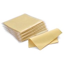 실버 깨끗한 연마 천 목걸이 반지 주얼리 청소 도구 10x6.5cm/8x8cm 50 개, 10cm Yellow 2
