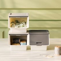 에잇나인 기숙사 필수품 플라스틱 서랍장 펜트리 슬라이딩 리빙 박스 정리함, 1개, 민트