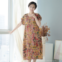 쉬즈마담 N2265 B엄마옷 시원한여름 인견 원피스