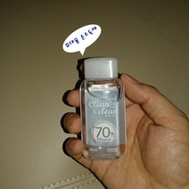 오릭스 클린앤클린 손소독제, 60ml, 1개