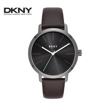 NY1601 도나카란뉴욕 DKNY 모더니스트 남성 가죽시계