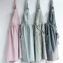 내추럴 무드 앞치마 4color, 인디핑크