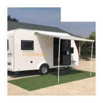 RV 카라반 캠핑카 전동 리모컨 어닝 타프 220v 차양막, 1.5x1m