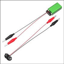 9V 건전지 스냅(악어 집게 전선)-ISA, 1