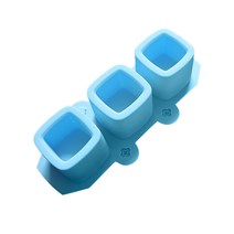 브랜드없음 3 DIY 크리 에이 티브 스퀘어 아이스 컵 실리콘 몰드 화분 석고
