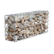 개비온 게비온 철망 앉음벽 옹병 와이어매쉬 스톤네트 돌망 돌담 돌망태, 1X0.5X0.7m(가로세로높이)