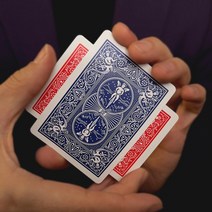 신기한 비쥬얼 카드 마술도구 스피드 라이트 쓰루 2.0 관통 카드마술 CARD MAGIC TRICK