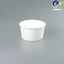 200cc 아이스크림종이컵(일회용종이컵)무지 PT 반박스500개입