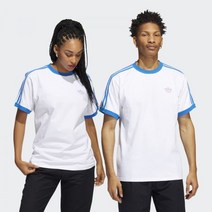 아디다스 Maxallure 링거 티 (젠더 뉴트럴) - White / Blue Bird / Bliss Pink