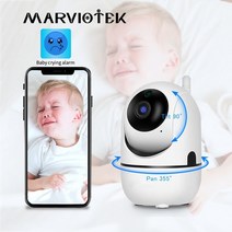 1080p 무선 ip 카메라 wifi 지능형 자동 추적 미니 카메라 hd 홈 보안 네트워크 3mp cctv 카메라 아기 모니터 wifi, 720p 흰색 카메라, 협력사, au 플러그