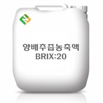 양배추즙농축액 20kg, 단품