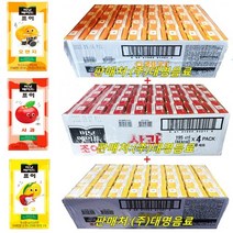 미닛메이드조이 195ml (사과-32팩 + 망고-32팩 + 오렌지-32팩), 95팩
