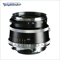 보이그랜더 울트론 빈티지 라인 28mm F2 Aspherical 타입 VM 블랙, 단일 옵션