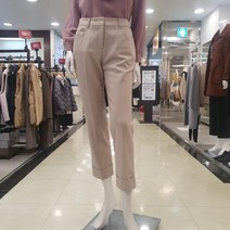 샤트렌 여성 겨울 정장 바지 레귤러핏 고급스런 소재 데일리 여자 정장 슬랙스