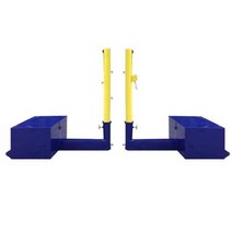 네트 지지대 코트 받침대 테니스 프래임 족구 연습, 소형 박스 테니스 랙(네트 제외)