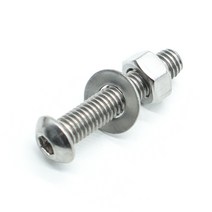 둥근머리렌치볼트세트 스텐 서스 SUS 304 M2 M2.5 M3 M4 M5 M6 M8 M10 낱개 소량 판매, 둥근머리렌치볼트세트(스텐) M10x50