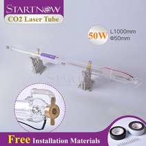 Startnow-50W 1000mm CO2 레이저 유리 튜브 레이저 조각기용