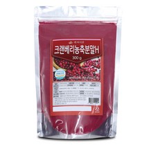 백세식품 크랜베리농축분말 300g HACCP 인증제품, 1개