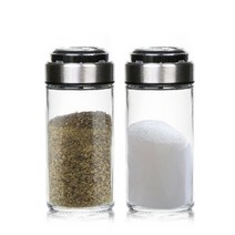 오븐락 글라스 소금후추통 90ml 2P세트, 단품, 2개