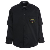 발렌시아가 [발렌시아가] 20SS 603106 TGQ07 1000 백로고 셔츠