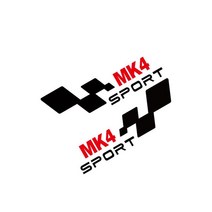 자동차 경주 스포츠 스티커 포드 포커스 MK2 MK3 MK4 MK1 그래픽 모터 바디 데칼 비닐 장식 커버 튜닝 액, 04 For MK4_02 Silver Red, 04 For MK4_02 Silver Red