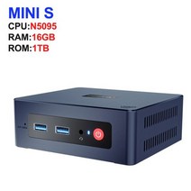Beelink-미니 S 컴퓨터 11th 셀레로 N5095 8GB DDR4 128GB/256GB SSD 윈도우즈 11 프로 4K HDMI 2.0 WIN11 NUC HTPC GKm, CHINA, UK, 16GB DDR4 1TB SSD