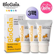 [3팩] 바이오가이아 프로텍티스 이지드롭 유산균 + 비타민 D 5ml, 3개