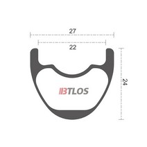 22mm 내부 너비 650B 크로스 컨트리 트레일 MTB 탄소 휠셋 DT 스위스 허브 및 Sapim 스포크-WM-i22-7, 13 Package M, 01 Freehub XD