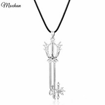 MQCHUN 빈티지 소라 키블레이드 Oathkeeper 로프 목걸이 Kingdom Hearts ROXAS 펜던트 목걸이 2017 Hot, default
