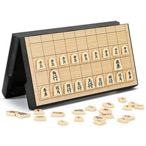 장기 판 말 셋트 일본식 히라노 상회 마그넷식 본격 장기·오시 일본 직배송