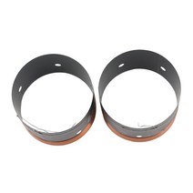 스피커 코일 필름 GHXAMP 65.5 코어베이스 보이스 블랙 알루미늄 10 인치-15 인치 서브 우퍼 용 사운드 공기 배출구 구멍 6.2 OHM