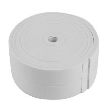 씰링 스트립 욕실 샤워 싱크 목욕 코킹 테이프 흰색 PVC 자체 접착 방수 벽 스티커 주방용, white_3.8cm_3.2M