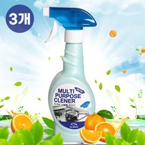 다목적 세정제 기름때 곰팡이 제거 욕실청소 주방용 멀티클리너 청소세제 마루 바닥 타일 실리콘 줄눈 찌든때 박테리아 항균 살균 뿌리는 세제, 3개입
