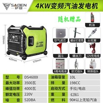 산업용 발전기 220V 소형 2000W 자동차 소형기계, 4000W디지털인버터뮤트발전기