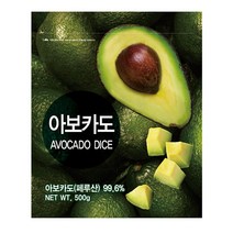 이룸 냉동 아보카도 다이스 500g, 일반포장 동절기만, 1개