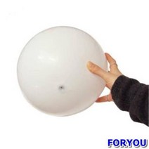 ForU955 심플디자인 무지 탱탱볼 비치볼 10개 로고인쇄 판촉물 물놀이